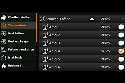 Temp sensors our of use