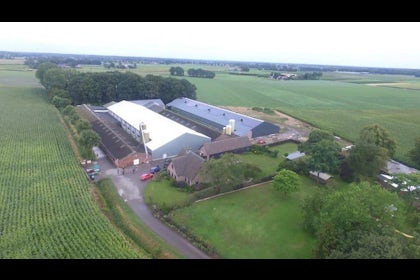 Netherlands 1 Equal pressure ventilation system in new laying hen house 1
