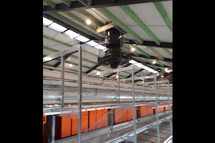 Netherlands 8 Equal pressure ventilation system in new laying hen house 8